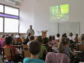 Zajęcia dla dzieci ze szkół podstawowych, prowadzone przez przedstawiciela Zespołu Lubelskich Parków Krajobrazowych, pana Krzysztofa Wojciechowskiego